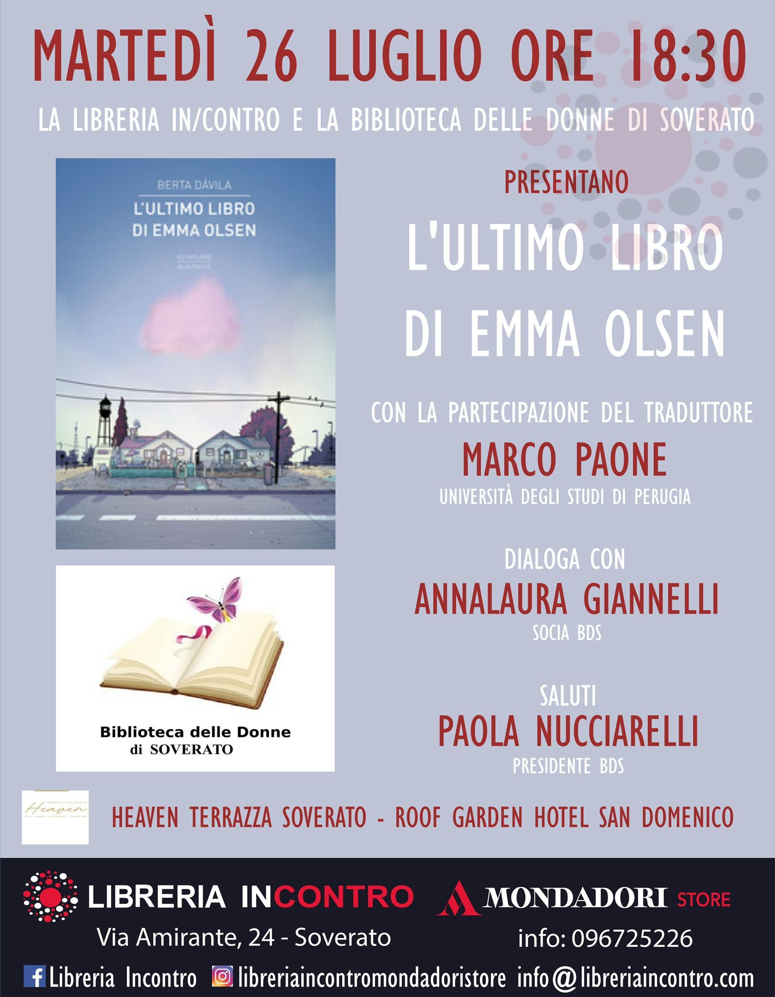 L'ultimo libro di Emma Olsen